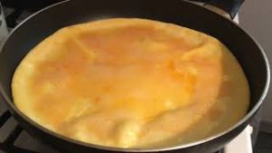 Frittata di crema di formaggio