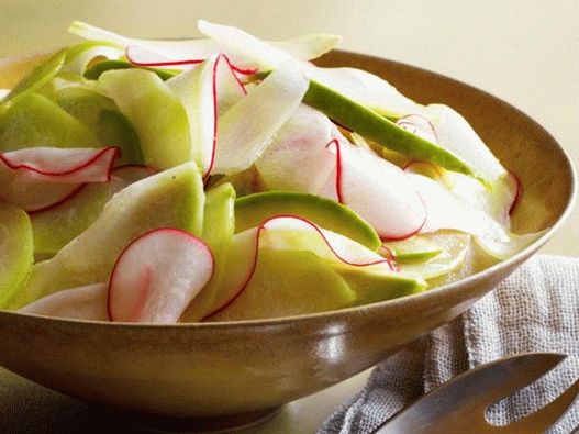 Foto del piatto - Insalata di chayote e avocado