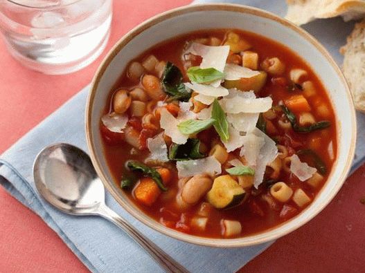 Foto del piatto - Minestrone nella pentola a cottura lenta