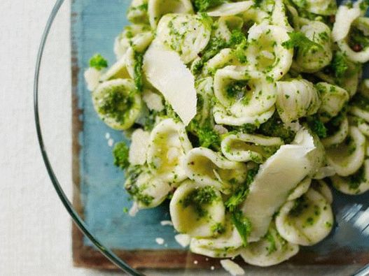 Foto del piatto - Orecchiette al pesto di rapini