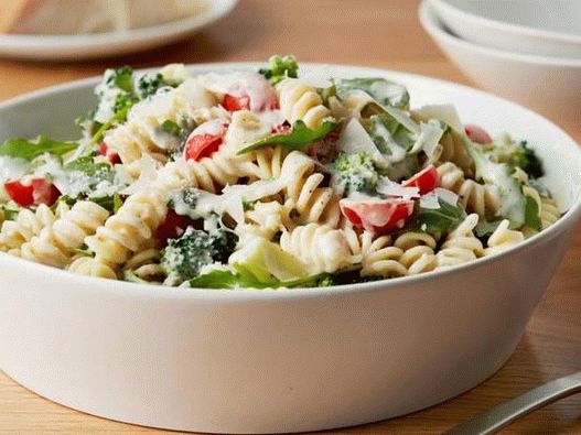 Foto di Fusilli Pasta al Limone e Rucola