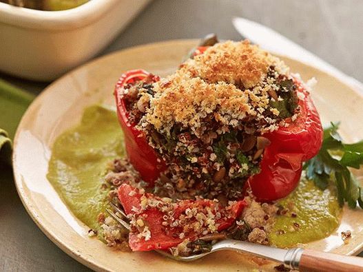 Pepe foto ripieno di tacchino e granaglie di quinoa