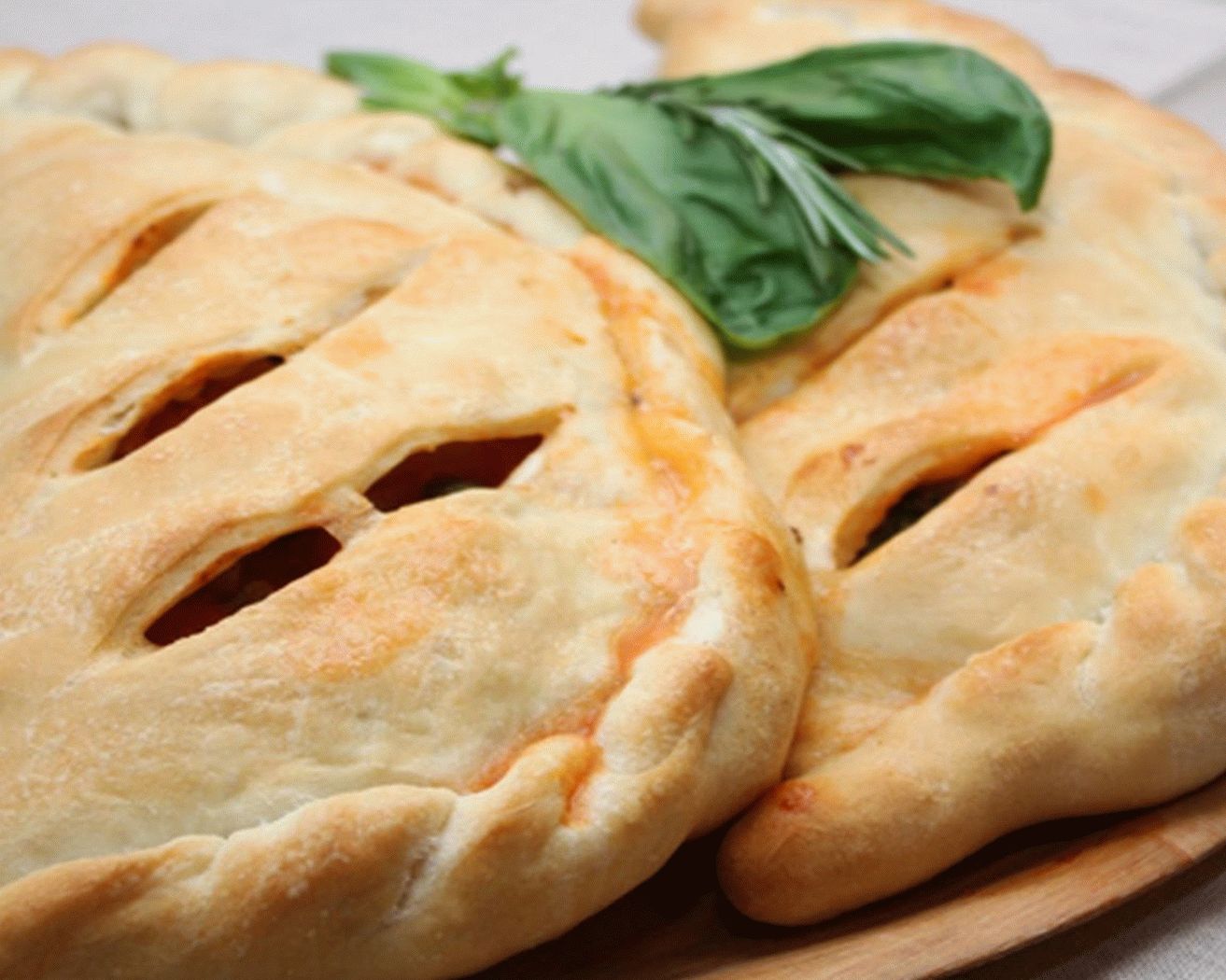 Pizza Calzone con verdure