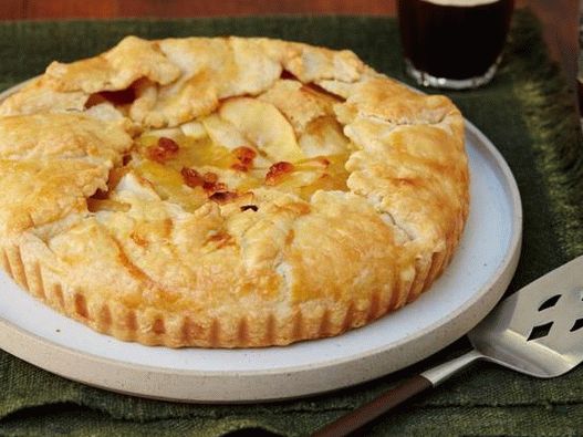 Photo Pie con mele caramellate e burro marrone