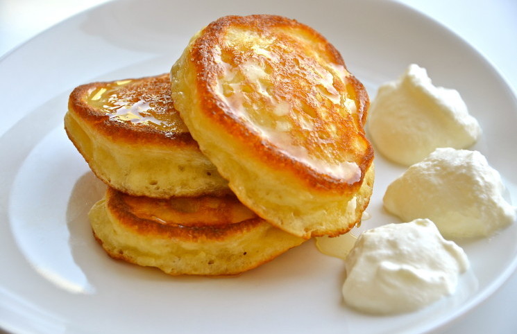 Pancakes Lush su kefir