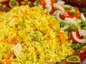 Pilaf di tacchino