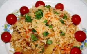 Selezione di piatti di pesce