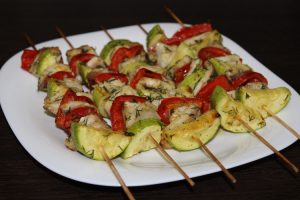 Selezione di piatti di pesce