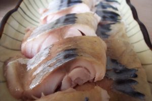 Selezione di piatti di pesce