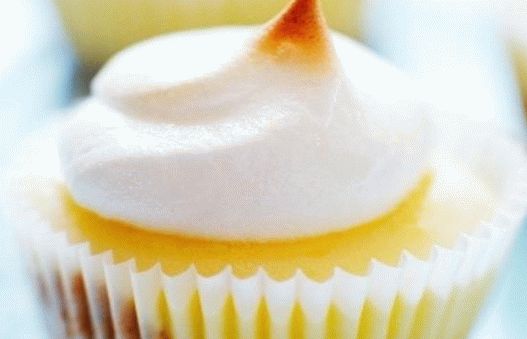 Cheesecakes alla foto con meringa al limone