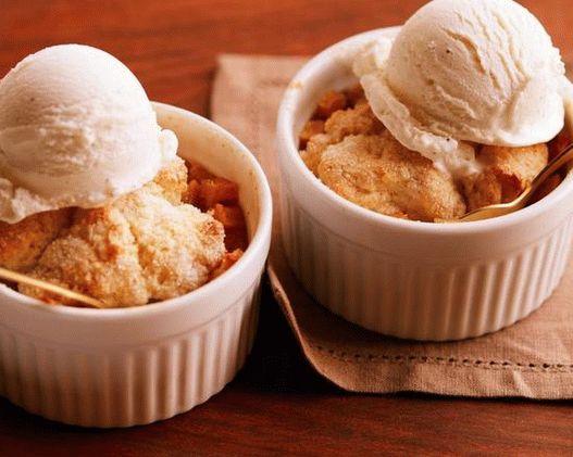 Apple Cobbler for Two