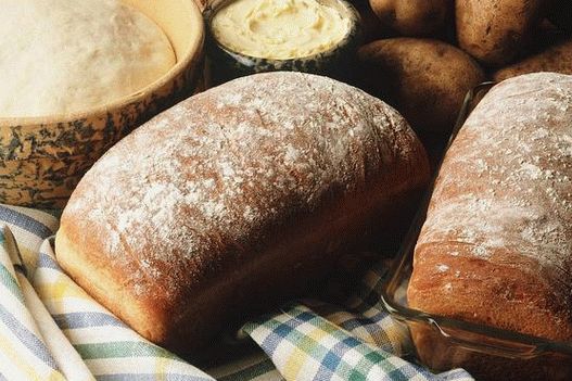 Foto semplice pane di patate