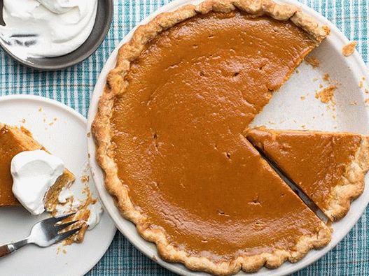 Foto Torta di zucca semplice