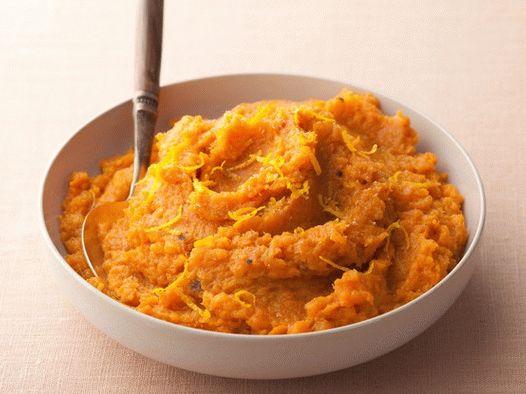 Foto di purea di patate dolci