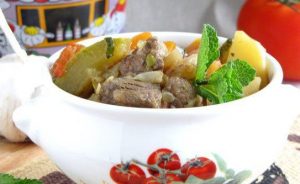 Spezzatino di agnello