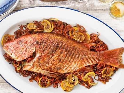 Foto - Pesce alla griglia in spagnolo