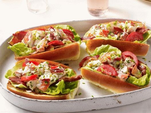 Foto - Panino con aragosta e pancetta
