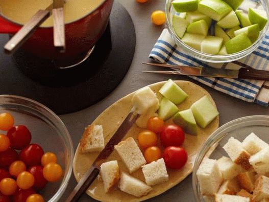 Fonduta di formaggio al vino bianco
