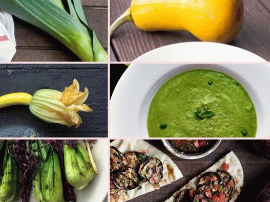 Ricette fotografiche da verdure estive