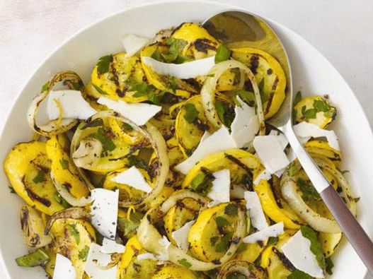 Foto del piatto - Zucchine gialle alla griglia
