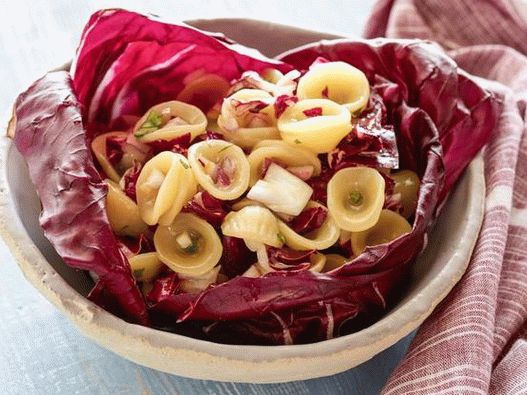 Foto del piatto - Insalata con pasta e radicchio