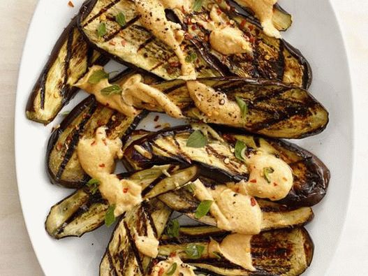 Foto del piatto - Melanzane grigliate con salsa di arachidi