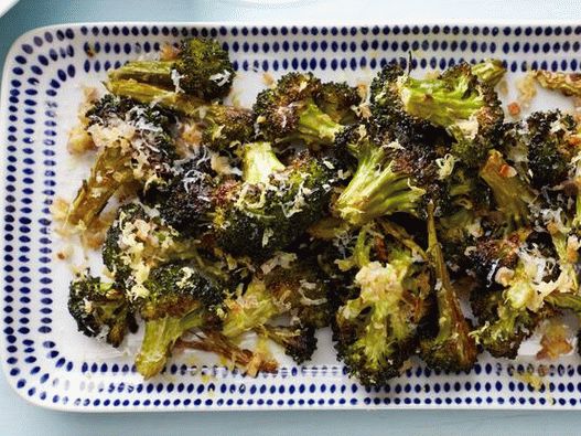 Broccoli al forno con formaggio Asiago