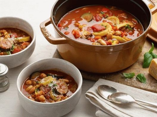 Zuppa di fagioli e fagioli