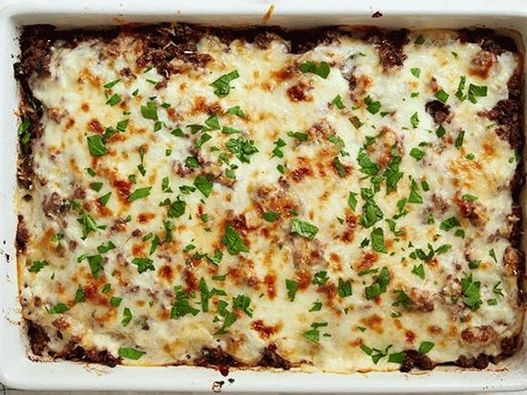 Moussaka greco con carne macinata