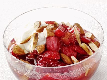 Foto Rabarbaro allo sciroppo con yogurt