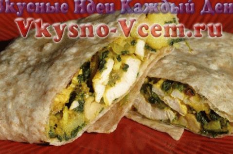 Pesce al forno con pita alle erbe