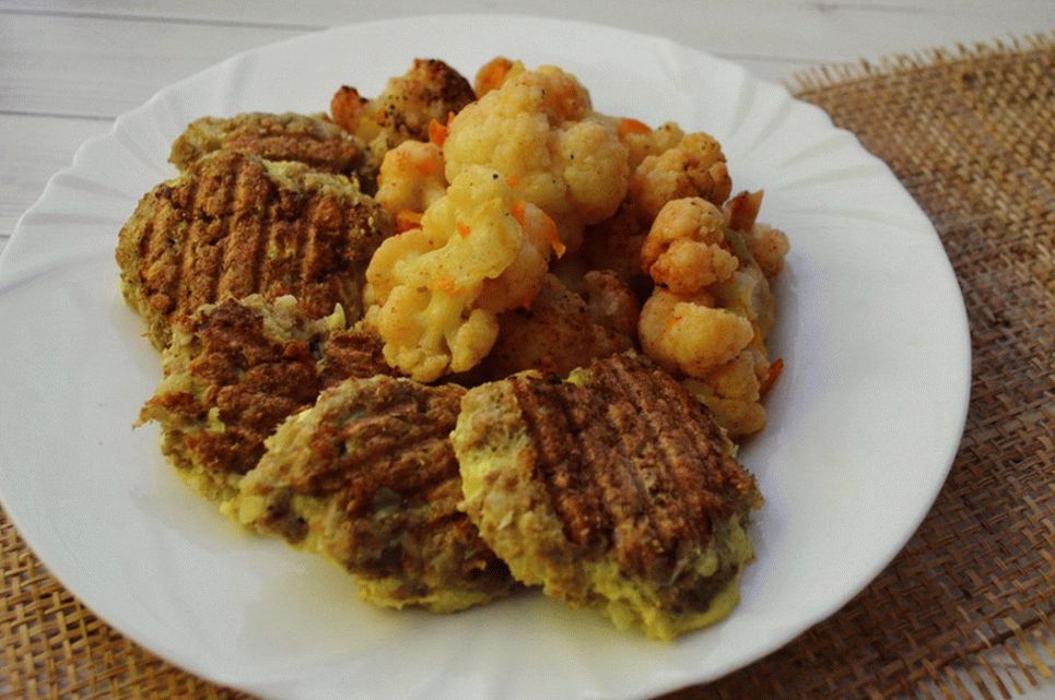 Tortini di pesce alla griglia