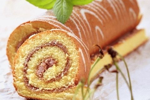 Rotolo di latte condensato