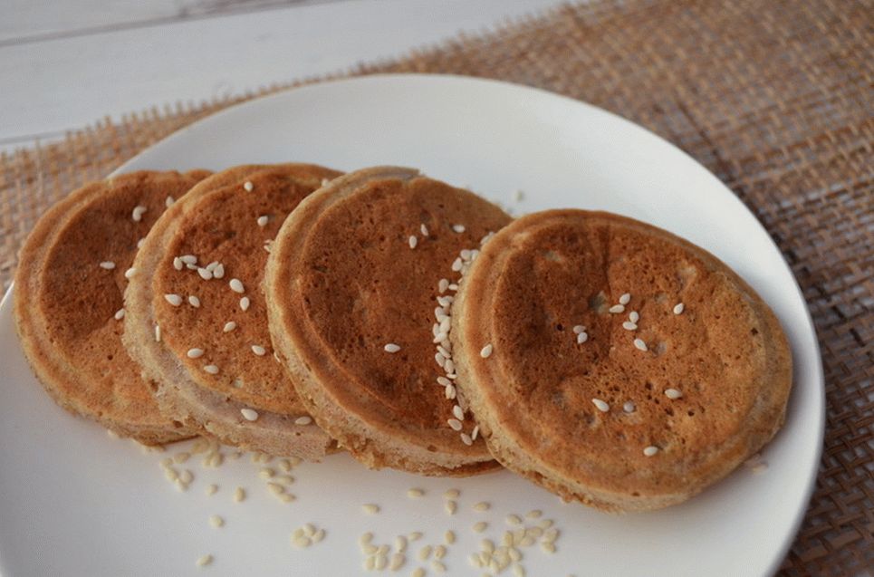 Frittelle di segale con mela