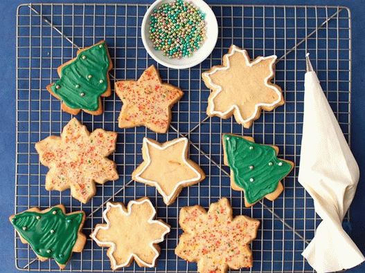 Biscotti di zucchero con glassa reale