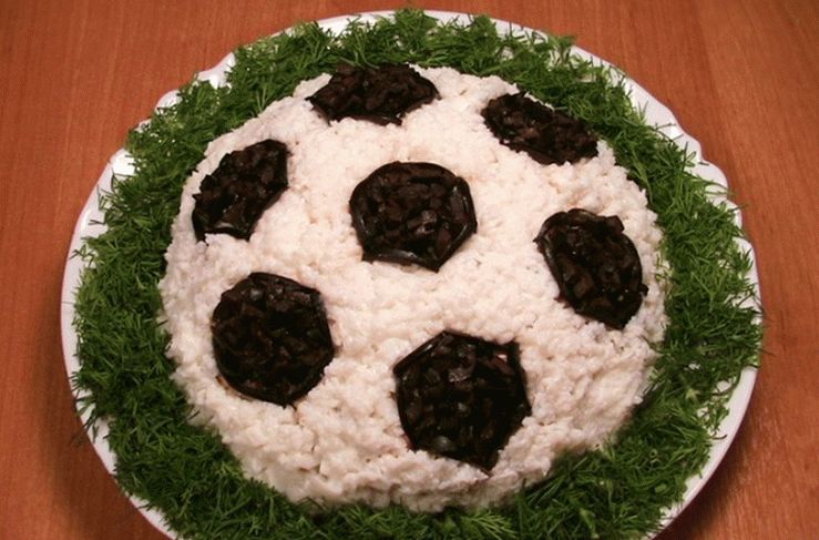 Insalata "Calcio" con pesce