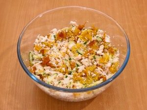 Insalata "Nido di gallo cedrone"