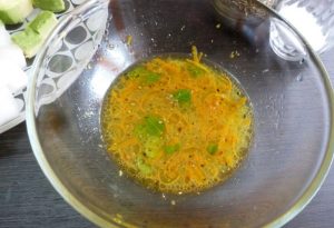 Insalata di avocado e melone