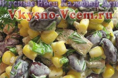 Insalata di fagioli rossi