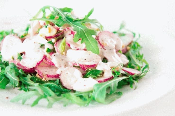 Insalata di ravanello con uova