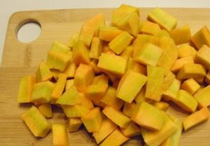 Insalata di zucca per l'inverno