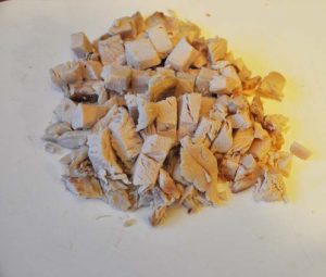 Insalata di carne con funghi