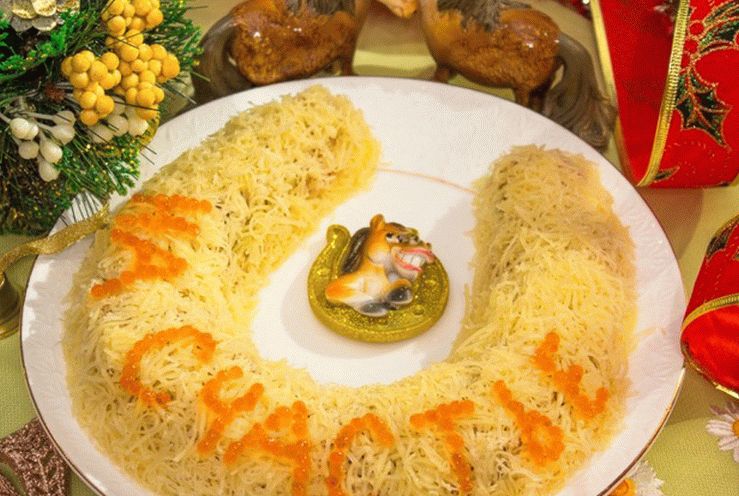 Insalata "Ferro di cavallo per la felicità"