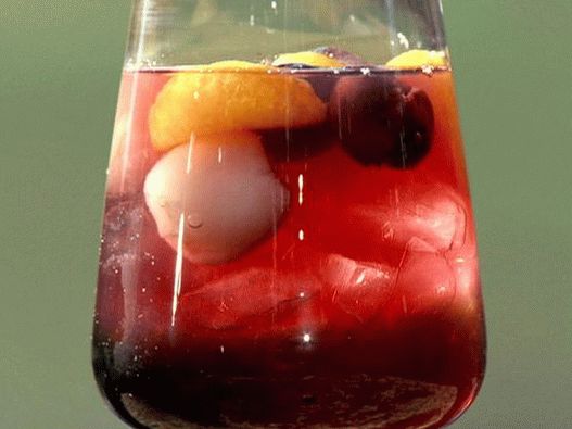 Foto di Sangria sul vino di prugne