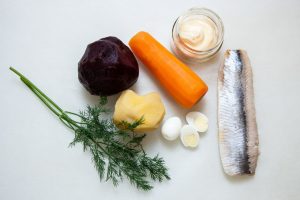 Aringhe su una pelliccia