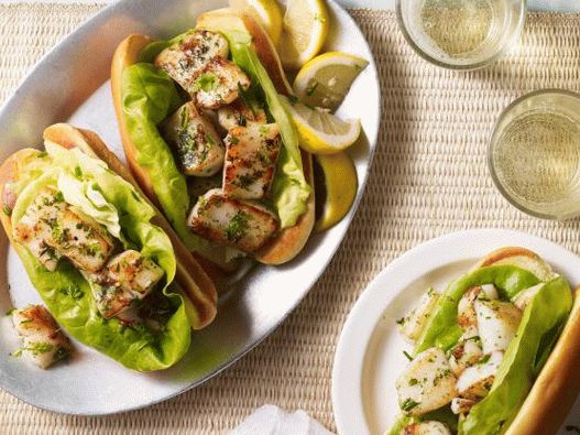 Panini con scaloppina fritti nel burro