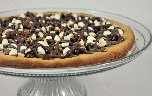 Photo Chocolate Pizza