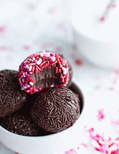 Foto tartufi al cioccolato per San Valentino