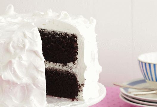 Foto Marshmallow Chocolate Cake