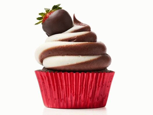Foto Cupcakes Cioccolato-Fragole